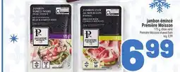 Metro JAMBON ÉMINCÉ PREMIÈRE MOISSON | PREMIÈRE MOISSON SHAVED HAM offer