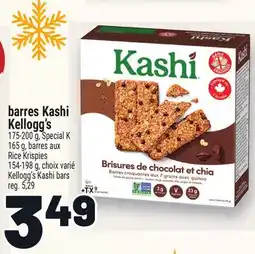Metro BARRES KASHI KELLOGG'S | KELLOGG'S KASHI BARS offer