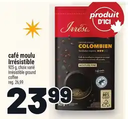 Metro CAFÉ MOULU IRRÉSISTIBLE | IRRÉSISTIBLE GROUND COFFEE offer