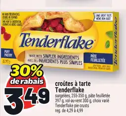 Metro CROÛTES À TARTE TENDERFLAKE | TENDERFLAKE PIE CRUSTS offer