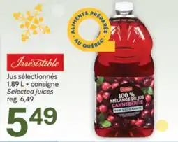 Brunet sélectionnés Jus sélectionnés offer