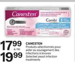 Brunet CANESTEN Produits sélectionnés pour aider au soulagement des infections à levures offer