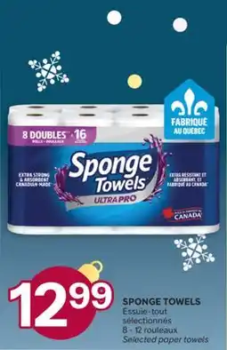 Brunet SPONGE TOWELS Essuie-tout sélectionnés offer