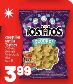 Metro CROUSTILLES TORTILLA TOSTITOS | TOSTITOS TORTILLA CHIPS offer