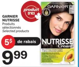 Brunet GARNIER NUTRISSE Produits sélectionnés offer