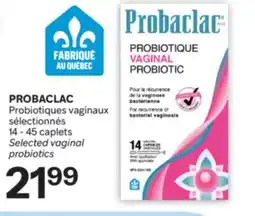 Brunet PROBACLAC Probiotiques vaginaux sélectionnés offer