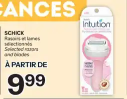 Brunet SCHICK Rasoirs et lames sélectionnés offer