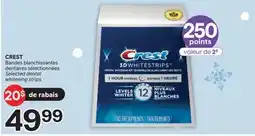 Brunet CREST Bandes blanchissantes dentaires sélectionnées offer