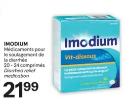 Brunet IMODIUM Médicaments pour le soulagement de la diarrhée offer
