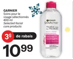 Brunet GARNIER Soins pour le visage sélectionnés offer
