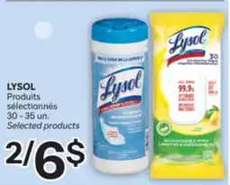 Brunet LYSOL Produits sélectionnés offer