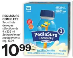 Brunet PEDIASURE COMPLETE Substituts de repas sélectionnés offer