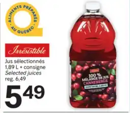 Brunet Irresistible Jus sélectionnés offer