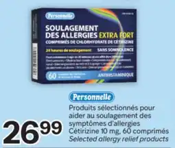 Brunet PERSONNELLE Produits sélectionnés pour aider au soulagement des symptômes d'allergies offer