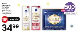 Brunet NIVEA LUMINOUS Soins pour le visage sélectionnés offer