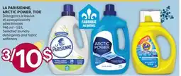 Brunet LA PARISIENNE, ARCTIC POWER, TIDE Détergents à lessive et assouplissants sélectionnés offer