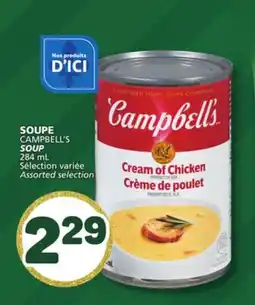 Marché Bonichoix CAMPBELL'S SOUP offer