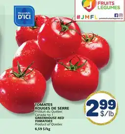 Marché Bonichoix GREENHOUSE RED TOMATOES offer