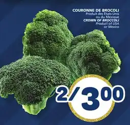 Marché Bonichoix CROWN OF BROCCOLI offer