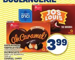 Marché Bonichoix VACHON SARA LEE COOKIES, CAKES OR TARTS offer