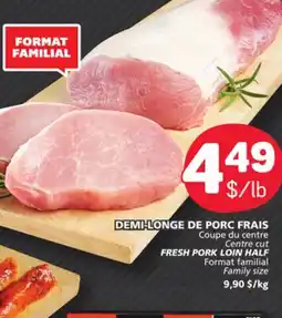 Marché Bonichoix FRESH PORK LOIN HALF offer