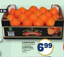 Marché Bonichoix CLEMENTINES offer