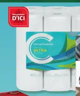 Marché Bonichoix COMPLIMENTS PAPER TOWELS OR FACIAL TISSUES offer