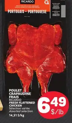 Marché Bonichoix RICARDO FRESH FLATTENED CHICKEN offer