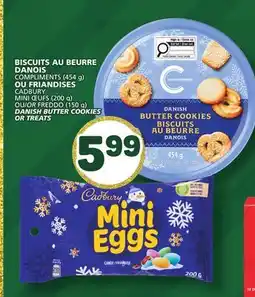 Marché Bonichoix COMPLIMENTS (454 g) OR CADBURY UFS (200 g) DANISH BUTTER COOKIES OR TREATS offer
