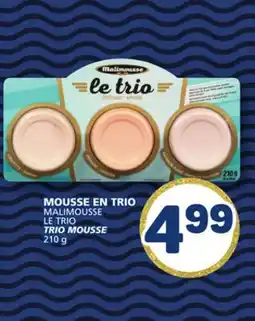Marché Bonichoix MALIMOUSSE LE TRIO TRIO MOUSSE offer