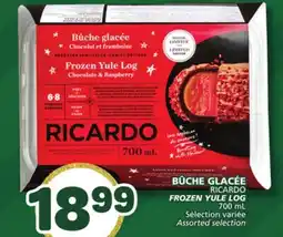 Marché Bonichoix RICARDO FROZEN YULE LOG offer