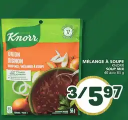 Marché Bonichoix KNORR SOUP MIX SOUP offer