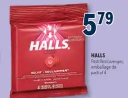 Familiprix Halls Mentho-Lyptus cough, sore throat and nasal congestion cherry flavour drops 36un offer