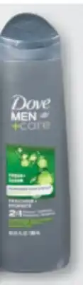 Familiprix Dove Men+Care fresh & clean shampoo+conditioner with caffeine and menthol 355ml offer