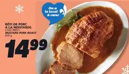 IGA C'EST PRÊT! MUSTARD PORK ROAST offer