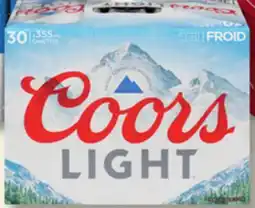 IGA COORS LIGHT BEER offer