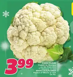 IGA WHITE CAULIFLOWER offer