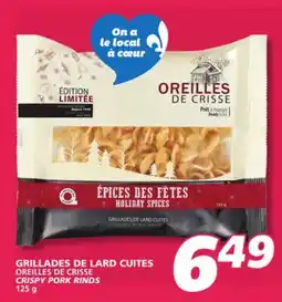 IGA OREILLES DE CRISSE CRISPY PORK RINDS offer