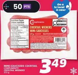 IGA COMPLIMENTS COCKTAIL WIENERS offer