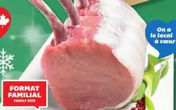 IGA FRESH PORK LOIN RACK offer