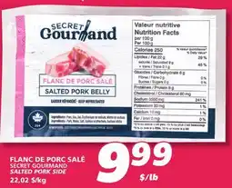 IGA SECRET GOURMAND SALTED PORK SIDE offer