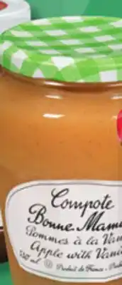 IGA BONNE MAMAN COMPOTE, JAM, JELLY, SPREAD OR MARMALADE offer