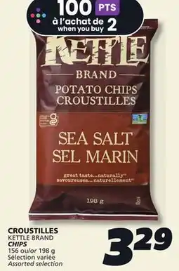 IGA KETTLE BRAND CHIPS offer