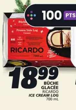 IGA RICARDO ICE CREAM LOG offer