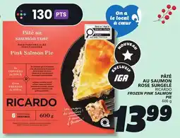 IGA RICARDO FROZEN PINK SALMON offer