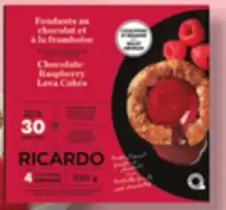 IGA RICARDO FROZEN LAVA CAKES offer