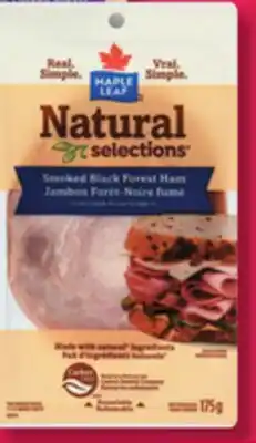 IGA SHAVED DELI MEATS MAPLE LEAF SELECTIONS Jambon offer
