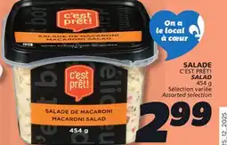 IGA C'EST PRÊT! SALAD offer