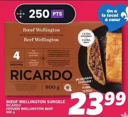 IGA RICARDO FROZEN WELLINGTON BEEF offer