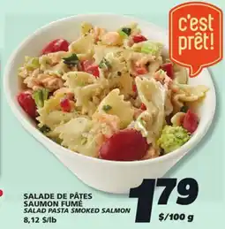IGA SALAD PASTA SMOKED SALMON offer